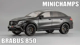 Brabus 850 - Mercedes-Benz GLE 63 S Coupe | Minichamps | Обзор масштабной модели 1:43