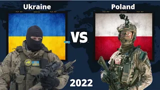 Ukraine vs Poland military power comparison 2022  Сравнение военной мощи Украины и Польши