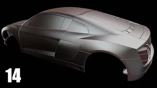 Blender 2.90 Car Modeling - Part 14 [The Side Vent Covers]