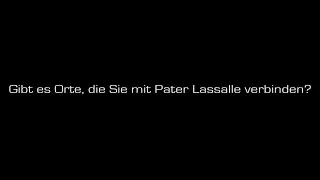 Niklaus Brantschen - Gibt es Orte, die Sie mit Pater Lassalle verbinden?