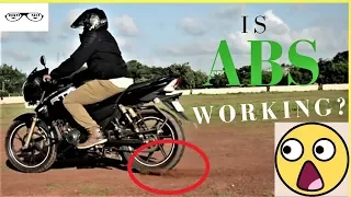 apache rtr 180 abs working