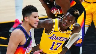 DENNIS SCHRODER, Lakers unhappy with cheap shot from DEVIN BOOKER | EJECTED