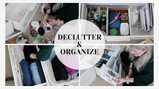 Declutter & Organize my Sewing Supplies {Decluttering Motivation}