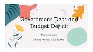 Government Debt and Budget Deficit