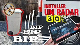 Installer un Radar de recul pour 30€ 👍😊 FACILE et EFFICACE