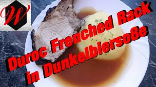 2000 Abonnenten Special Teil 2 // Duroc Frenched Rack in Dunkelbiersoße einfach und lecker