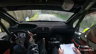 Rallye Pays du Gier 2022 - Caméra Embarquée Mermet/Guichard - Peugeot 208 R2 - ES6