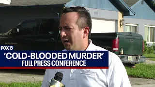 Florida woman ‘brutally killed’: Full press conference