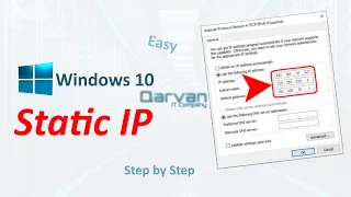 How to change IP address in Windows 10 to get an Static IP address (Easy & Step by Step)