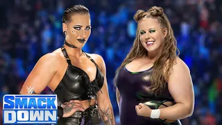 WWE Full Match - Rhea Ripley Vs. Doudrop : SmackDown Live Full Match