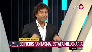 Edificios fantasma, estafa millonaria