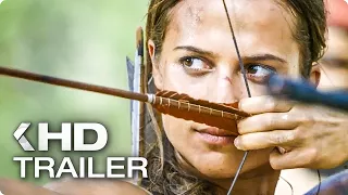 TOMB RAIDER "Becoming Lara Croft" Featurette & Trailer (2018)