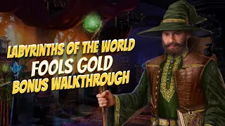 Lets Play Labyrinths Of The World 10 Fools Gold Bonus Walkthrough Big Fish Games 1080 HD PC Gamzilla