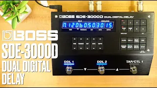 Boss SDE-3000D Dual Digital Delay (Stereo)