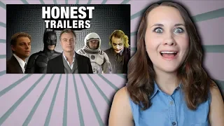 Rachel Reacts to Honest Trailers - EVERY CHRISTOPHER NOLAN MOVIE || Adorkable Rachel