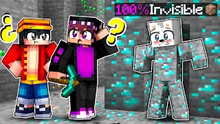 El mejor escondite 100% INVISIBLE EN MINECRAFT 😱😂 Hago TRAMPAS en el Escondite con los Panas - Alexy