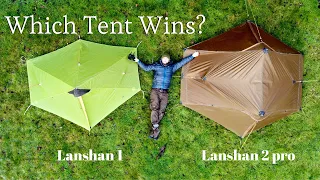 The Best Ultralight 2 Person Tent For Your Money  - A Detailed Look at the Lanshan 2 pro
