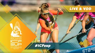 2022 ICF Stand Up Paddling (SUP) World Championships Gdynia Poland / Technical: semis, finals