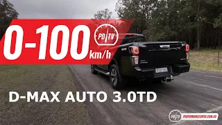 2021 Isuzu D-Max 0-100km/h & engine sound