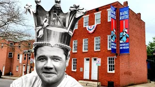 Birthplace Of Orphan Who Became GREATEST Of All TIME! BABE RUTH Museum & Mother's Grave