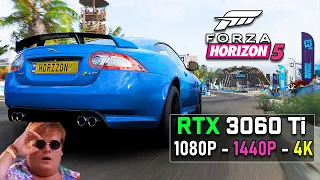 FORZA HORIZON 5 vs RTX 3060 Ti | Extreme Graphics Settings | 1080P - 1440P - 4K