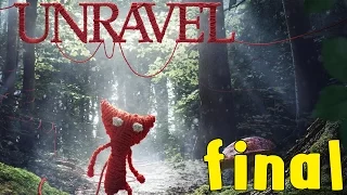 Unravel - Walkthrough - Final Part 11 - Last Leaf | Ending (PC HD) [1080p60FPS]