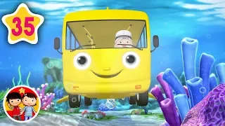 Las ruedas del autobús bajo el mar | Nanas para bebés | Little Baby Bum - Canciones Infantiles