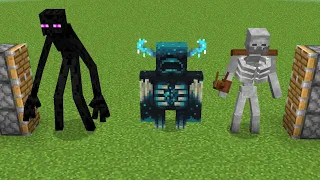 1000 tridents + 1000 ender pearls = ???mutant enderman + warden + mutant skeleton = ???