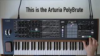 Ambient jam with the Arturia PolyBrute