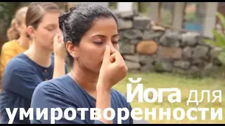 Йога для умиротворенности  нади шуддхи | Мистический русский