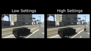 GTA V Micro Stutter gone on High Settings Comparison