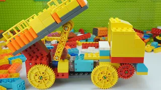 Satisfying Building Blocks DIY Vehicle How to Make RC Dump Truck