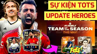 ⚡️ CONFIRMED!! TEAM OF THE SEASON (TOTS) IS NEW EVENT IN FC MOBILE | NEW UPDATE HEROES EVENT