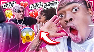 CAUGHT IN CAR WITH MY FRIEND GIRLFRIEND * he gets heated *