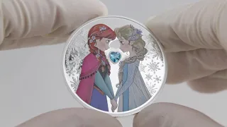Disney™ - Princess Gemstone Frozen™ - 1 Oz Silver