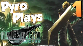 The Bombing Run | Pyro Plays Final Fantasy 7 Remake PART ONE