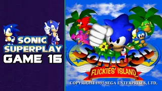 Sonic Superplay game 16 - Sonic 3D Blast