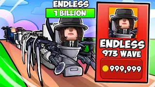 I FINALLY Beat ENDLESS MODE in Toilet Tower Defense