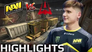 CS:GO ЛУЧШИЕ МОМЕНТЫ | NAVi vs AVANGAR | BEST MOMENTS | IEM Katowice Major 2019 [Map2/Train] Round 4