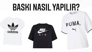 3-5 TLYE NIKE TİŞÖRT YAPMAK | BASKI NASIL YAPILIR? | DAMLA TORAL