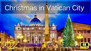 Rome Italy - Christmas in Rome -  Walking in Christmas Nativity Scene Vatican City 2023