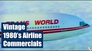 80's Airline Commercials - Travel Back in Time