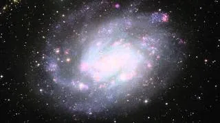 Zooming Into Spiral Galaxy NGC 300 [720p]