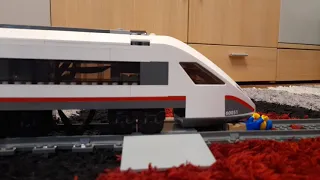 Lego train accident
