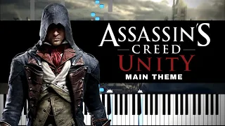 Assassin's Creed Unity (Main Theme) - Piano Tutorial