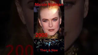 Николь Кидман тогда и сейчас #nicolekidman #кино #голливуд