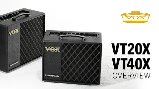 Vox VT20X & VT40X - Embrace your sound. Unleash your creativity.