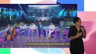 BTS - I'll Be Missing You (P. Diddy Cover) - British Sign Language