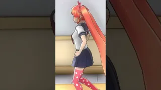 Osana gets caught by the teacher