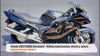 Honda CBR1100XX Blackbird Review - Riding Impressions, History, Specs